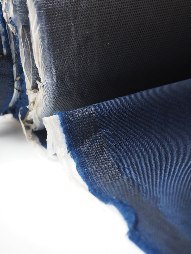 Indigo Waterproofed Cotton Sateen