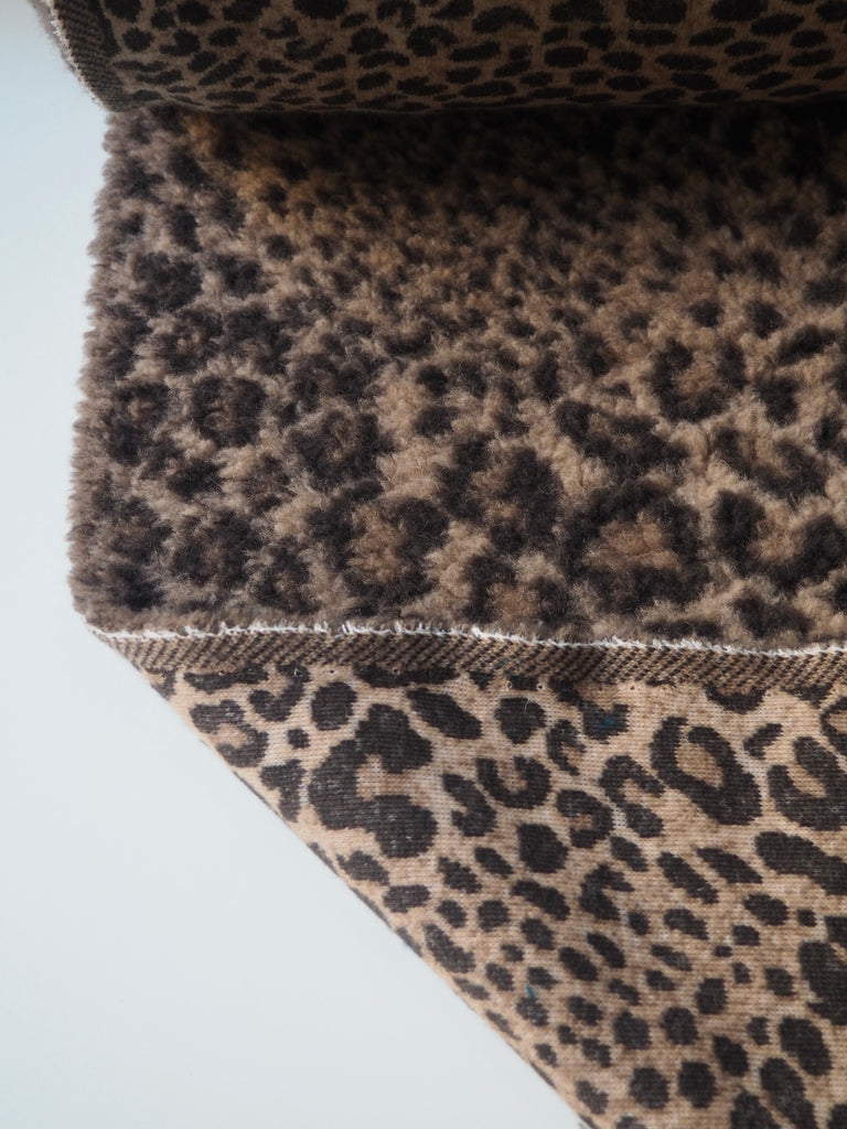 Leopard Faux Shearling
