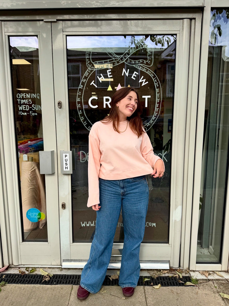 Blush Circular Organic Cotton Loopback Jersey