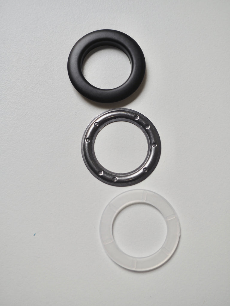 Matte Black Eyelets 35mm