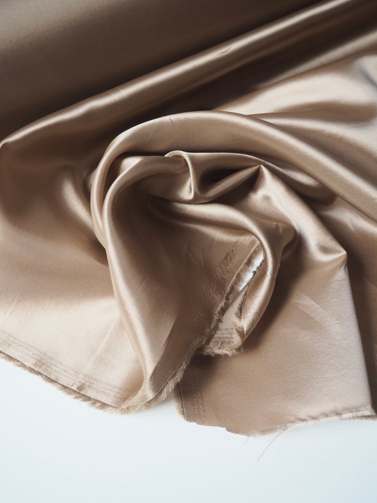 Copper Viscose Twill Lining