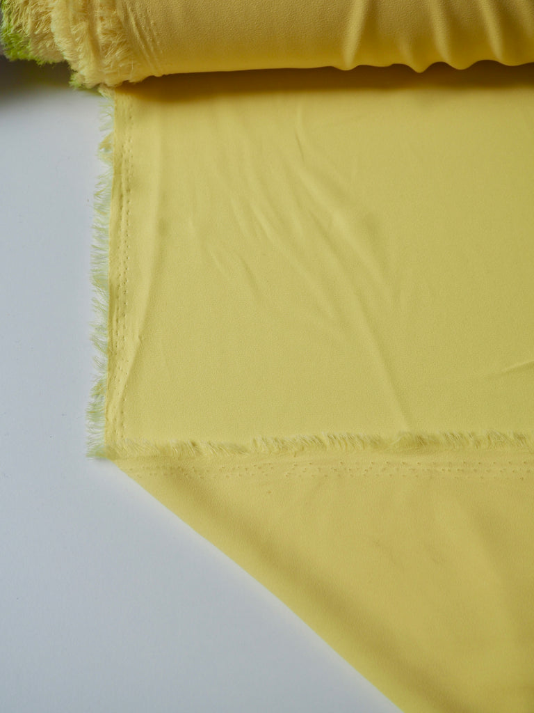 Sunshine Yellow Light Crepe