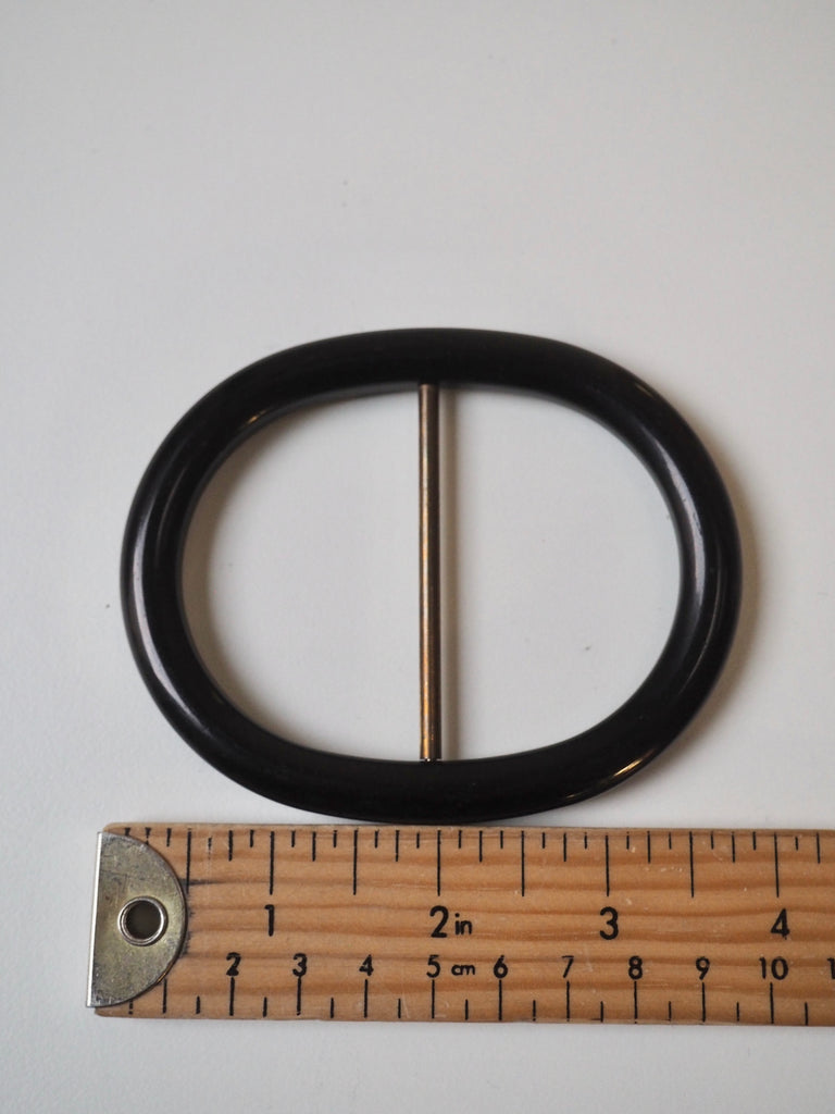 Black Plastic Slider 6cm