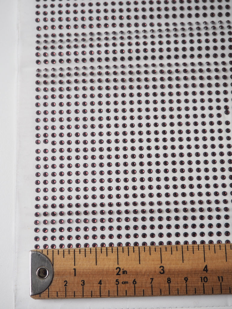 Swarovski Garnet Xilion Rose Crystal Hotfix Sheet 4mm