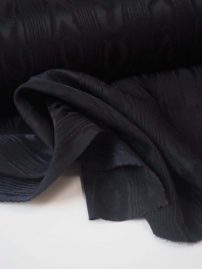 Midnight Nylon Moiré