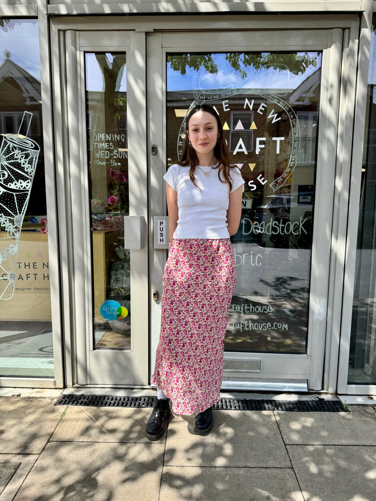 Liberty Pink Betsy Viscose Crepe