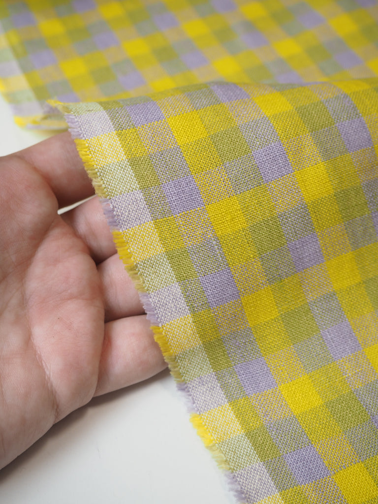 Zest Gingham Linen