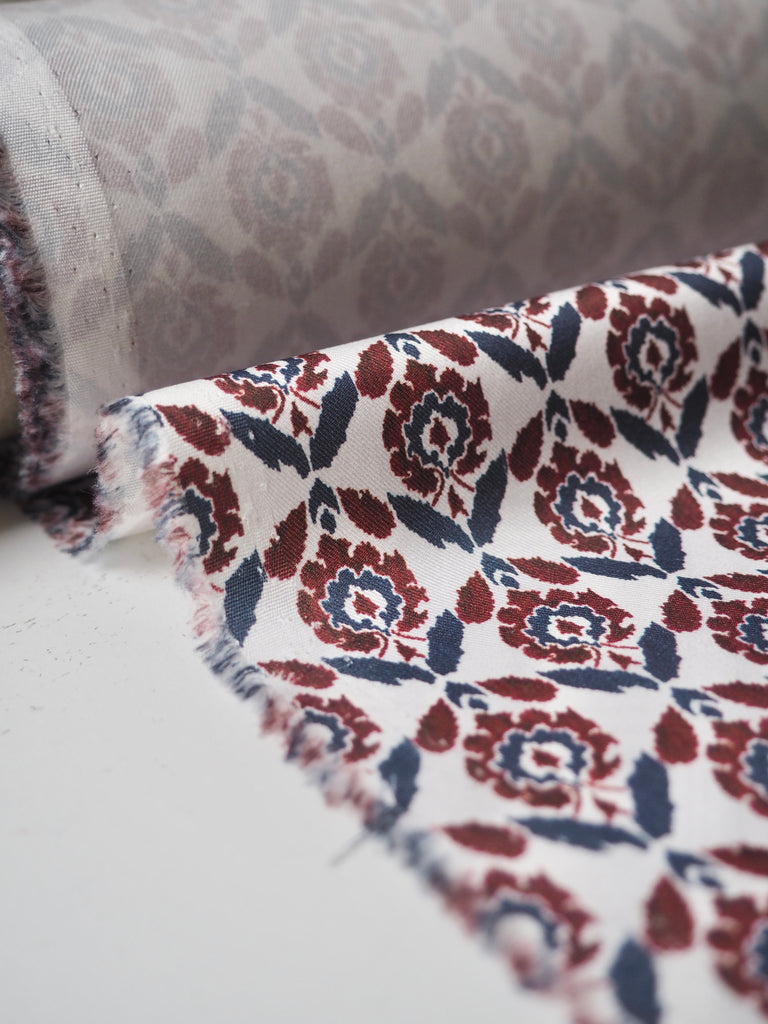 Liberty Red Beyoglu Cotton Twill