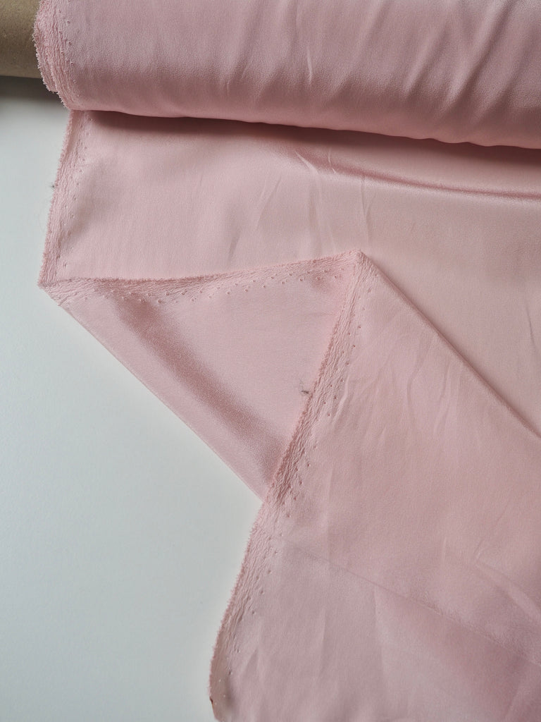 Baby Pink Crepe de Chine