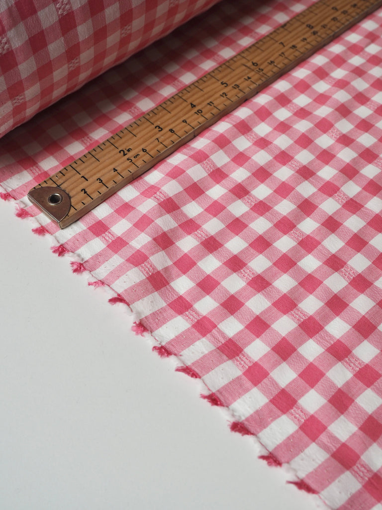 Pink Dotted Gingham