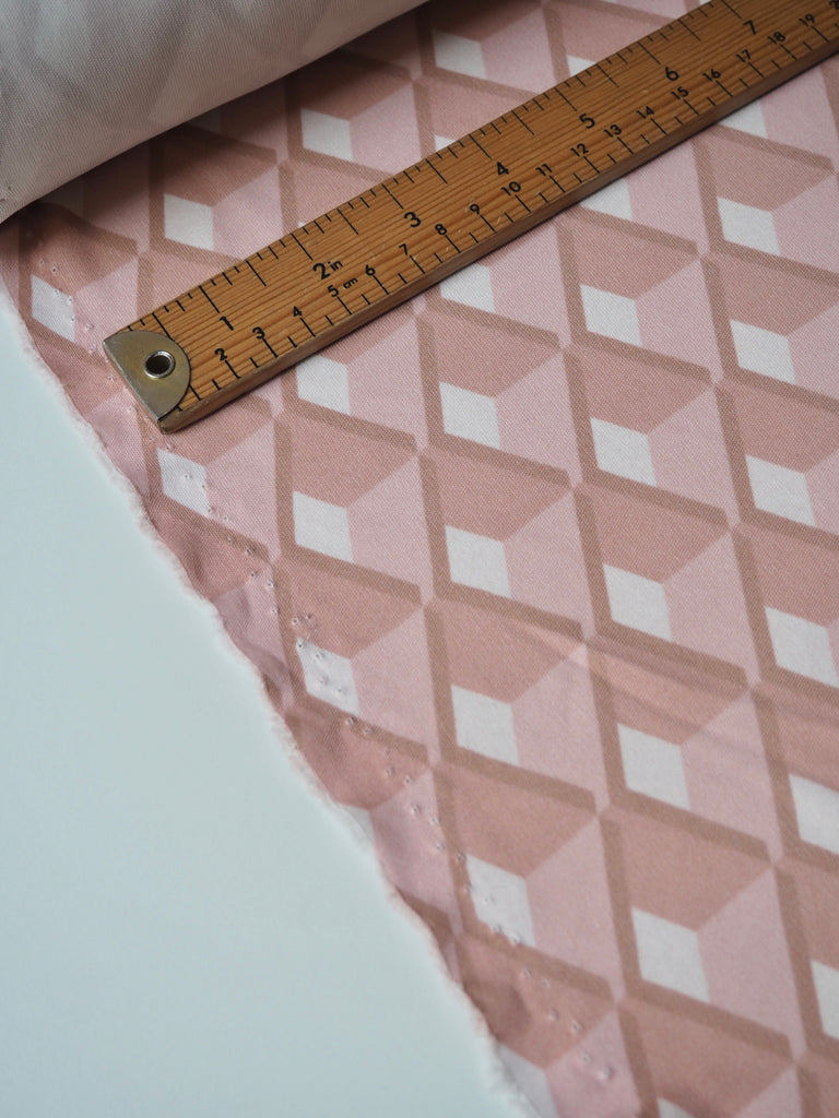 Pink Diamond Viscose Jersey