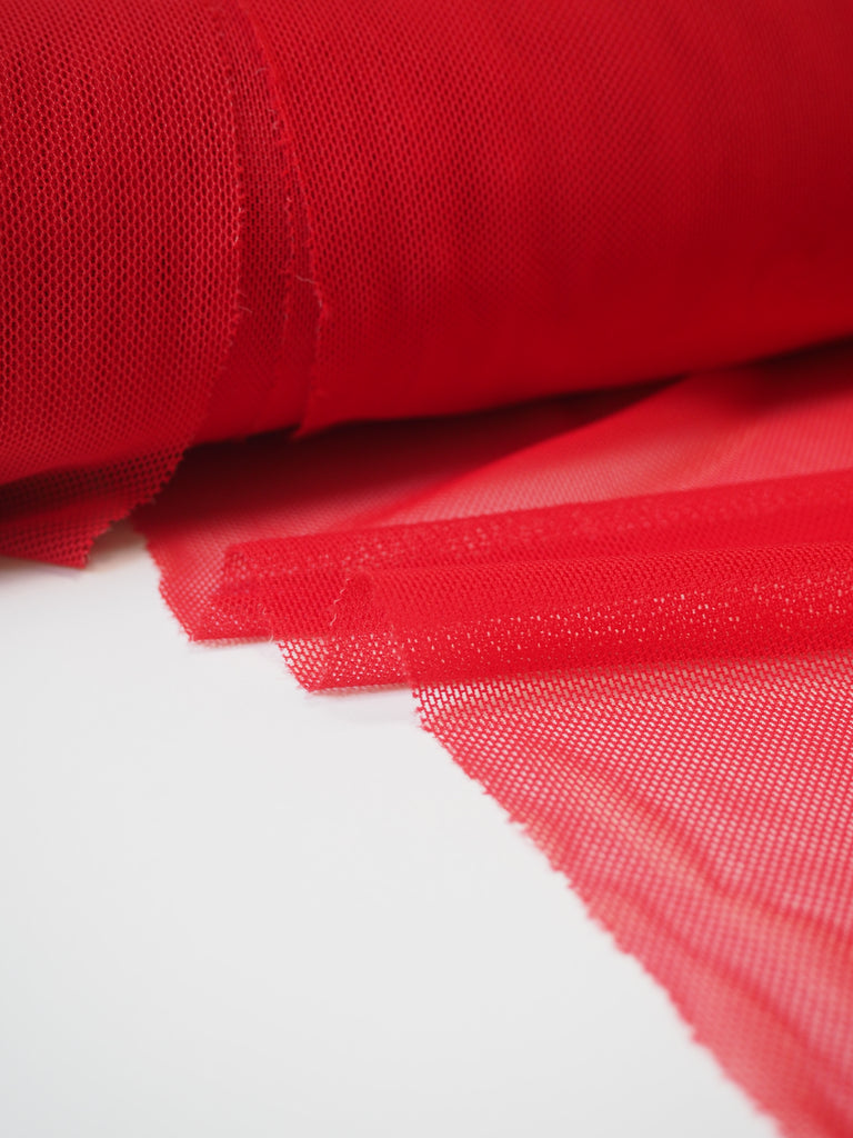 Red Stretch Mesh