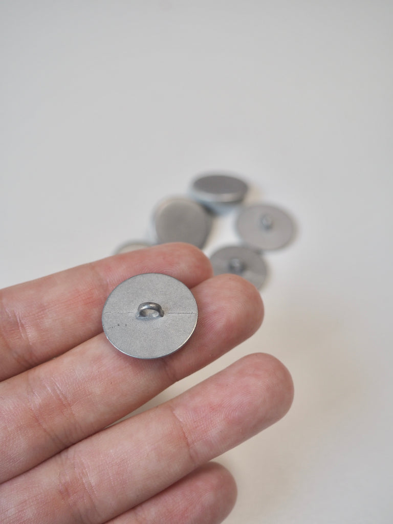 Silver Metal Shank Buttons 20mm/32L