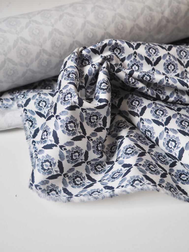 Liberty Blue Beyoglu Cotton Twill