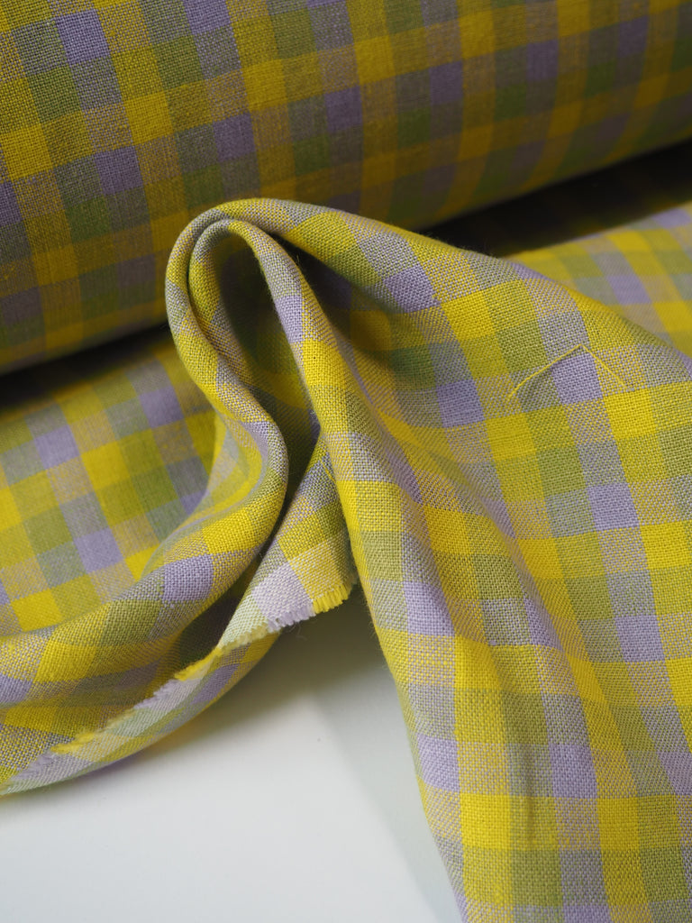 Zest Gingham Linen