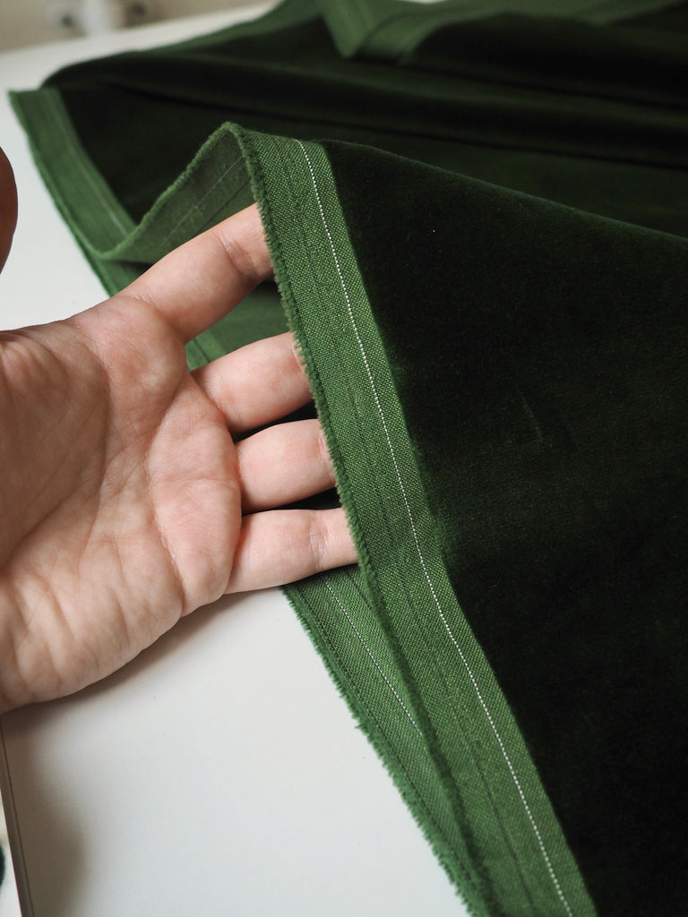 Juniper Cotton Velvet