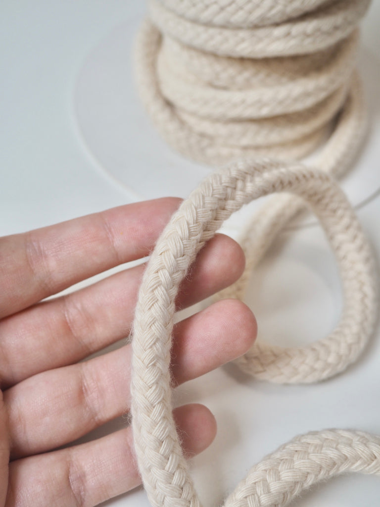 Natural Cotton Braided Rope 12mm