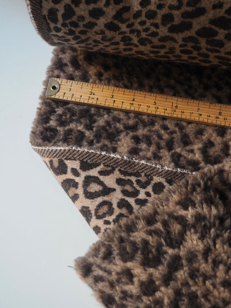 Leopard Faux Shearling