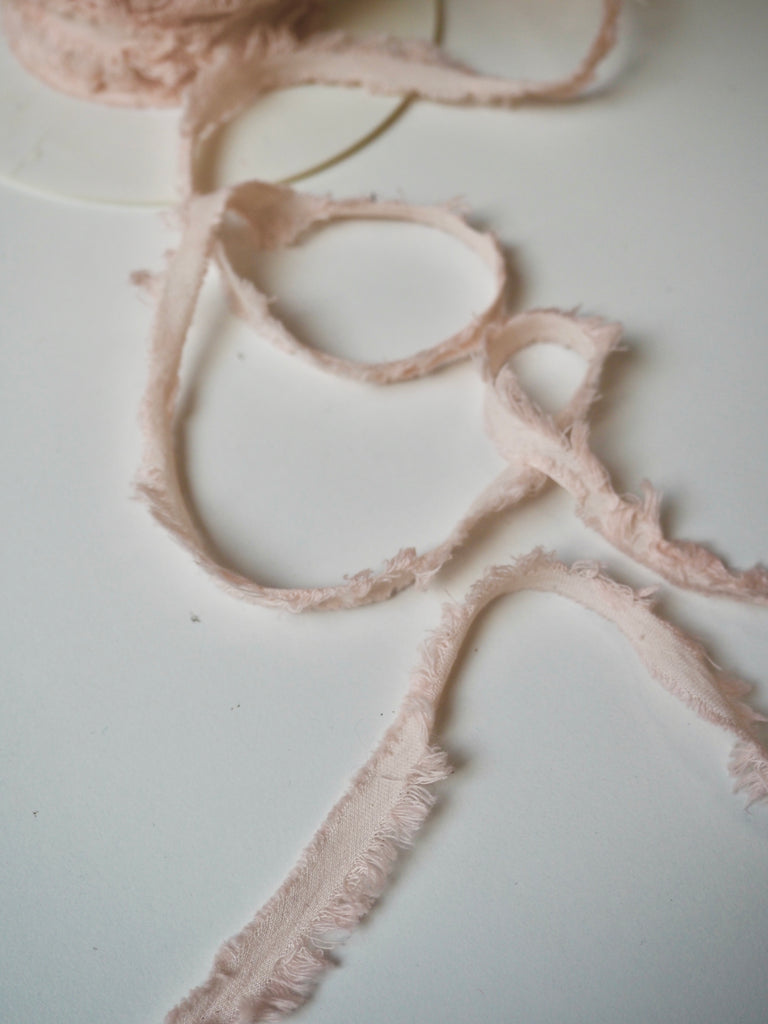 Blush Pink Fringe Trim 15mm