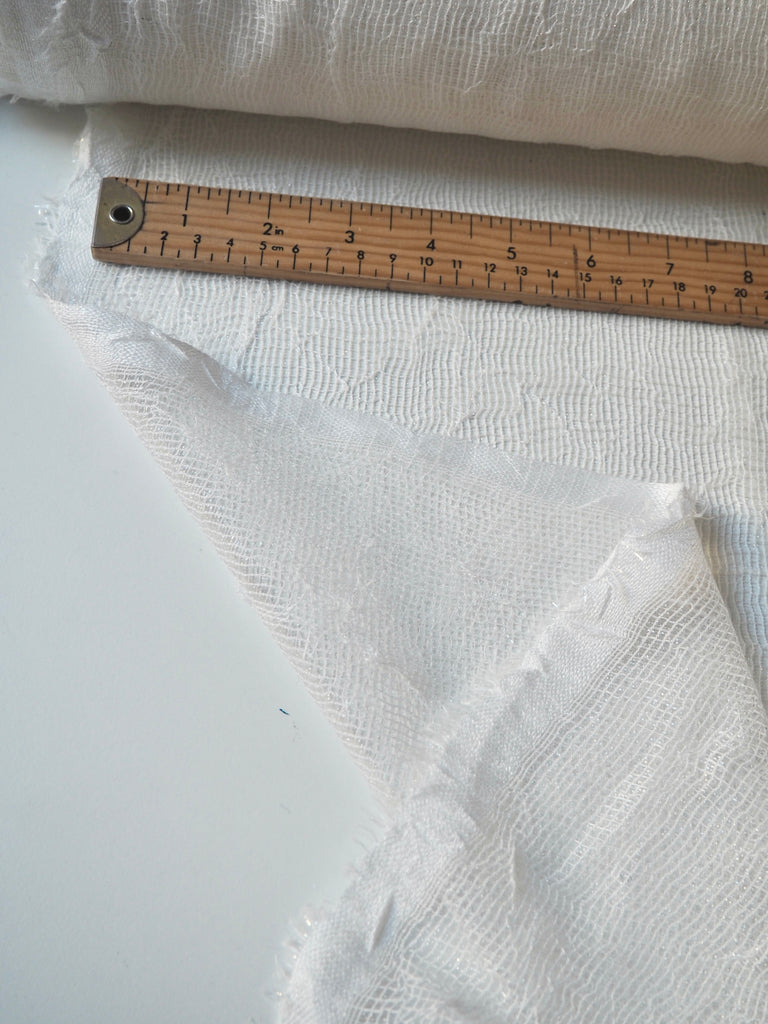 Persephone Iridescent Openweave Lace