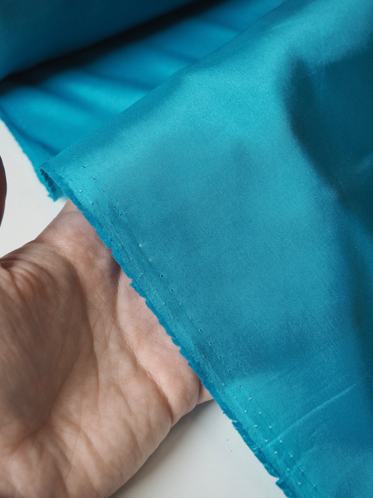 Lapis Lazuli Stretch Acetate Satin Twill Lining