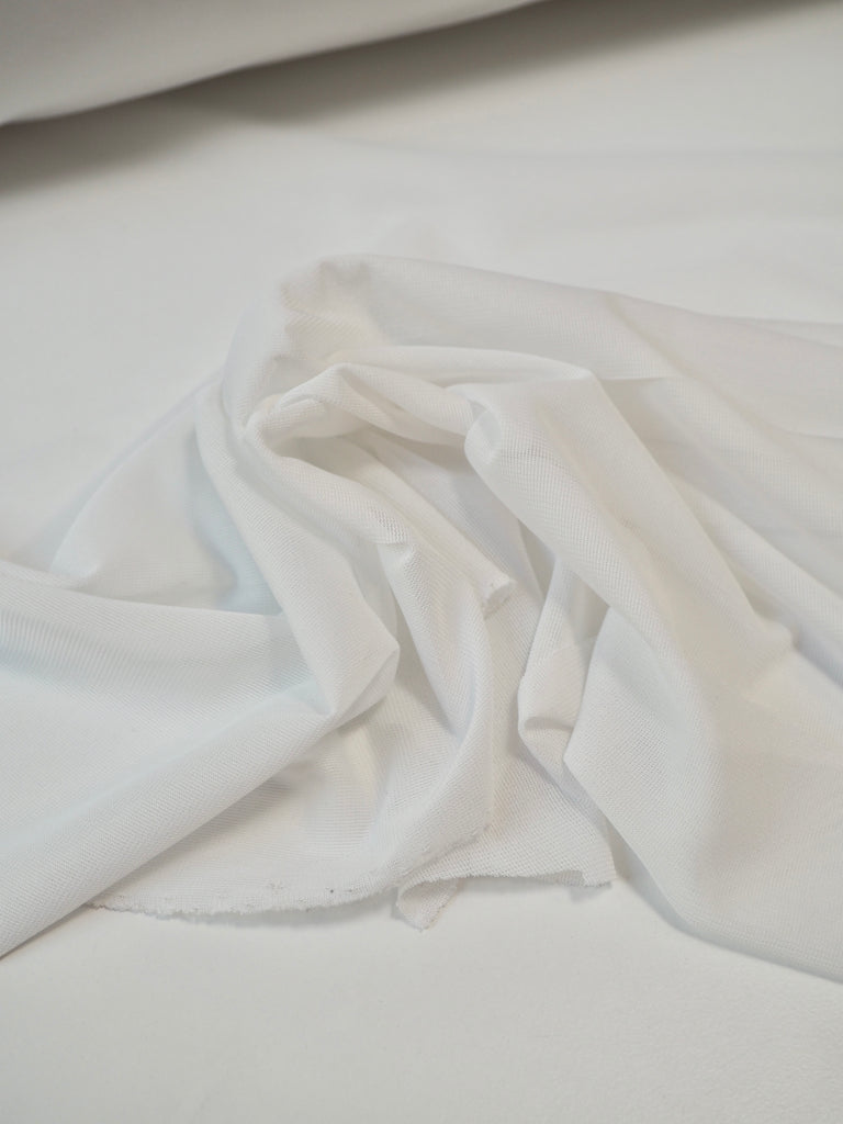 White Sheer Cup Lining