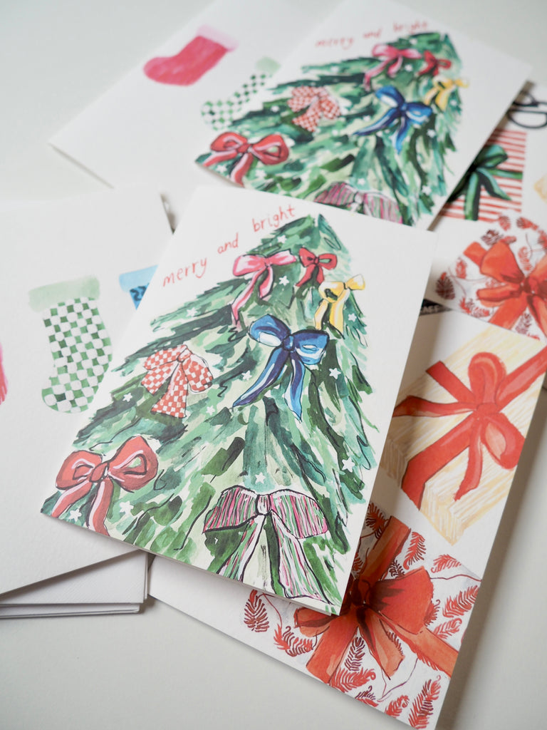 Charity Sewing Christmas Cards