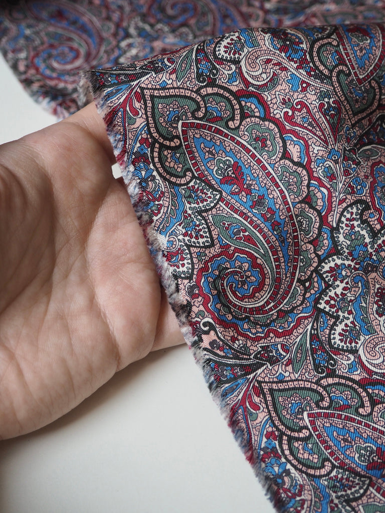 Liberty Pink Tessa Silk Twill