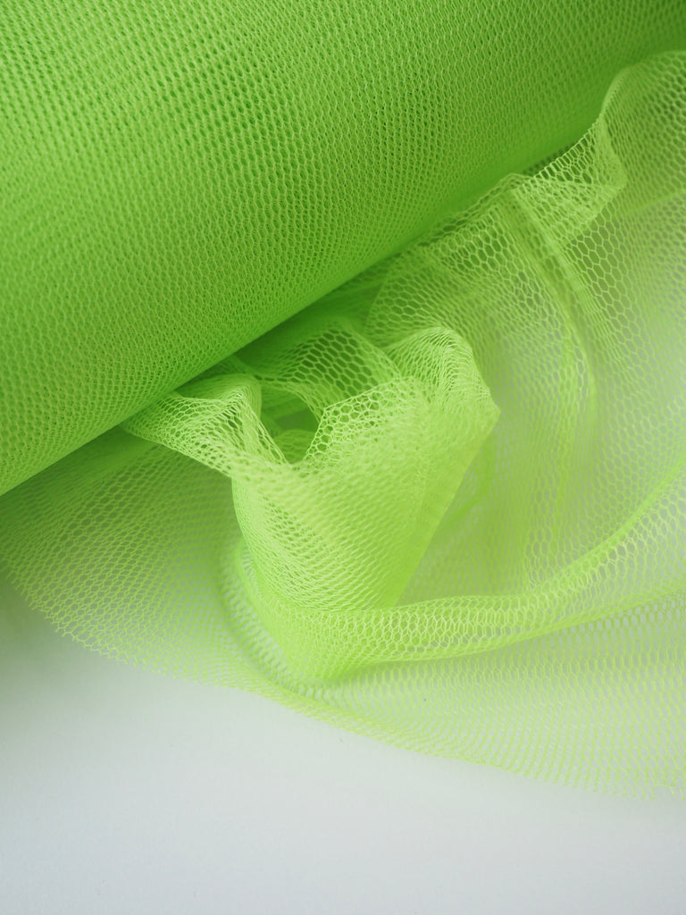 Lime Rigid Tulle