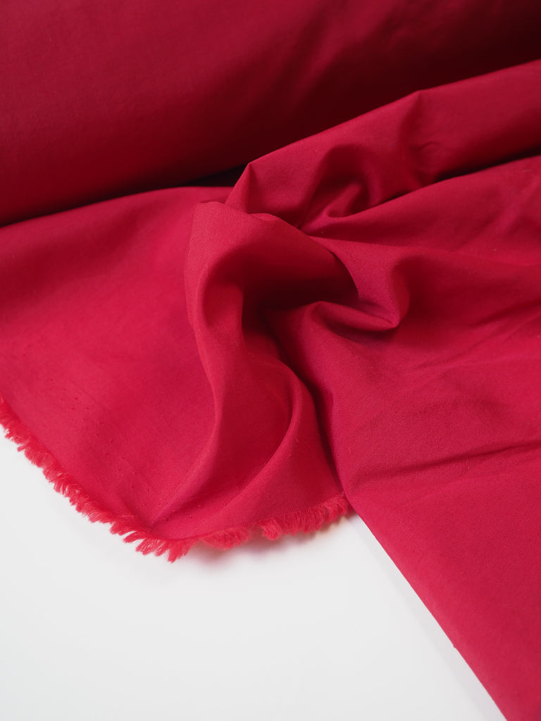 Red Mediumweight Polyester