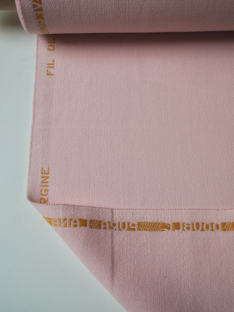 Ballet Pink Double Wool Crepe