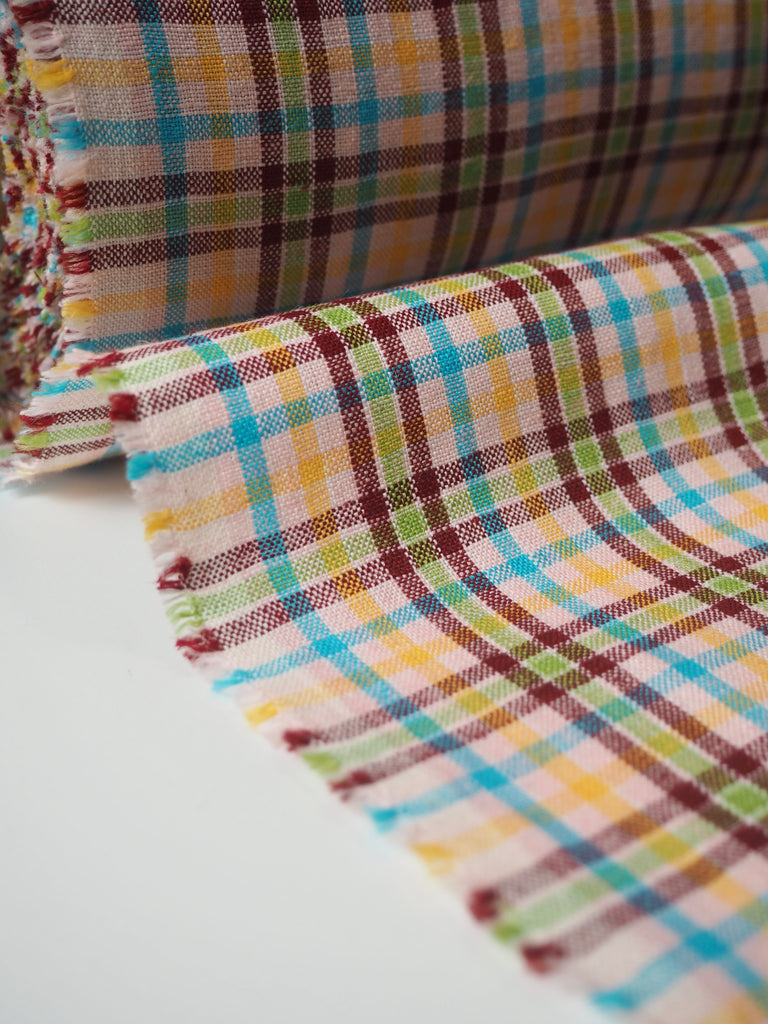 Summertime Plaid Linen