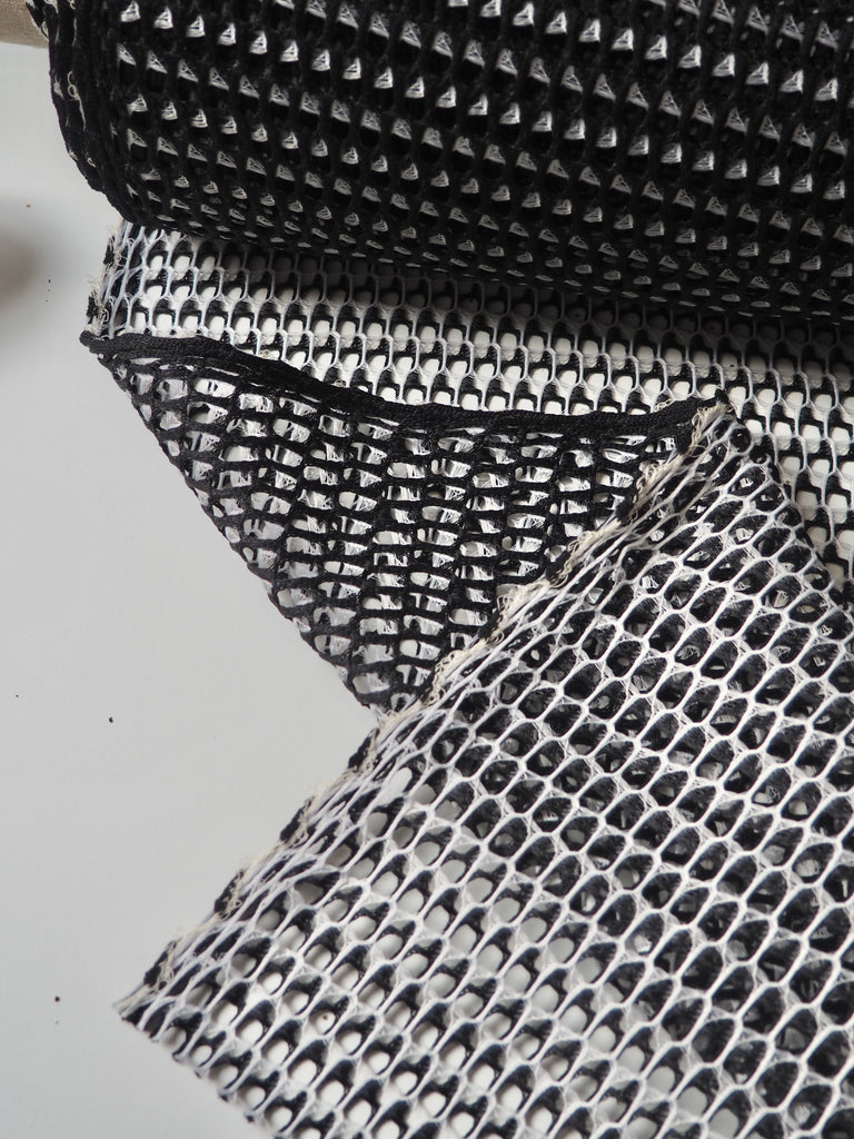 Monochrome Honeycomb Netting