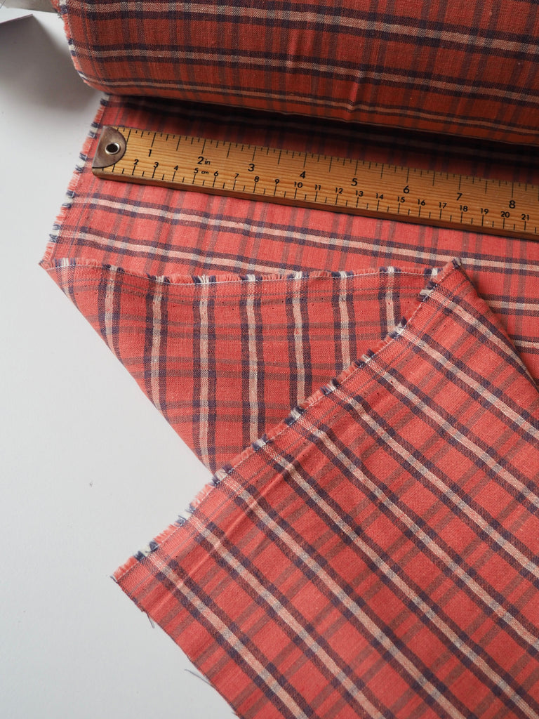Salamander Check Cotton/Linen