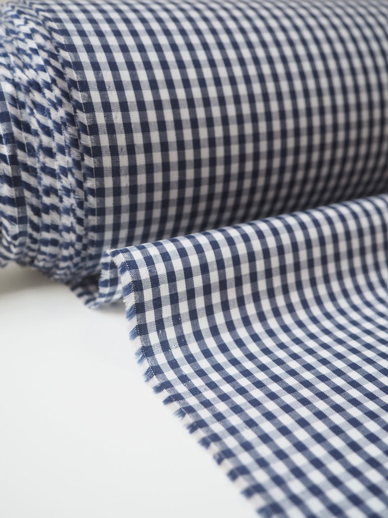 Blue Cotton Gingham