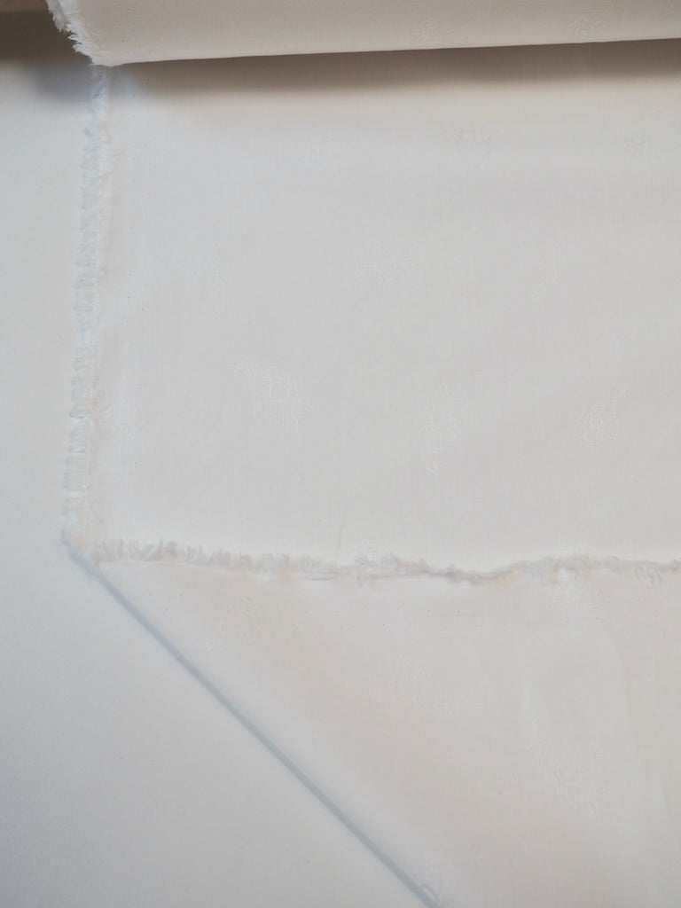 Liberty White Athena Cotton Jacquard