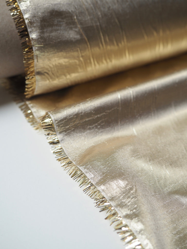 Gold Lamé Taffeta