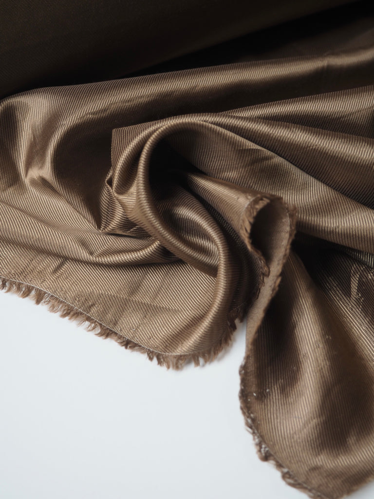 Copper Viscose/Cotton Twill Lining