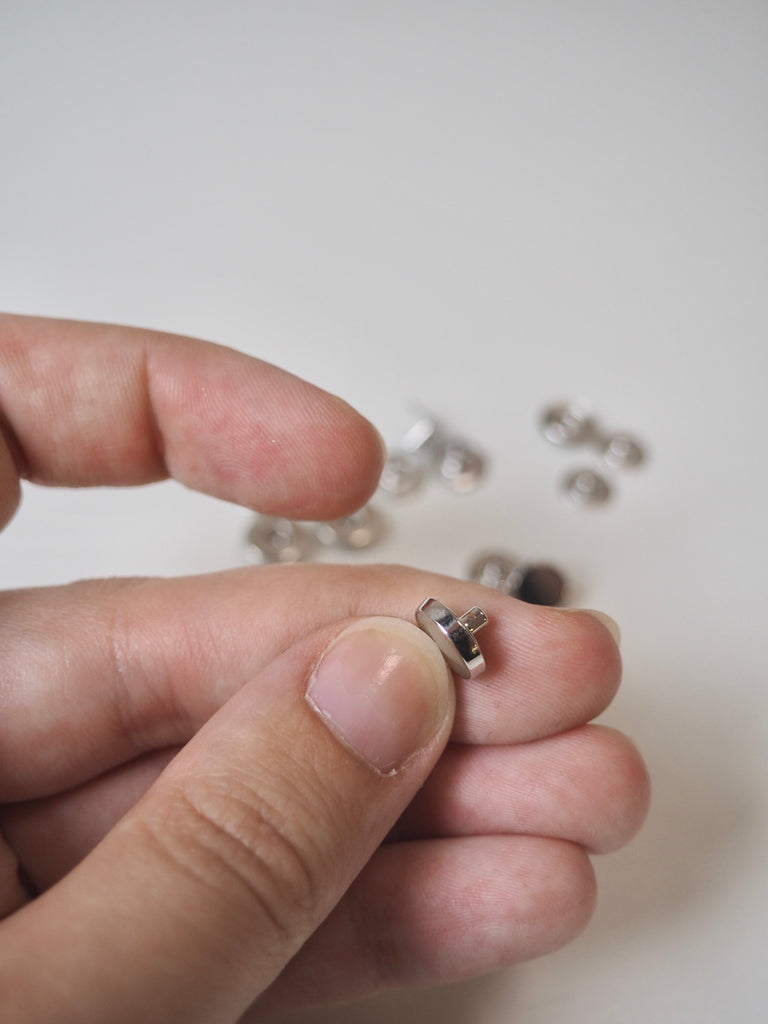 Silver Chunky Press Studs 9mm/14L