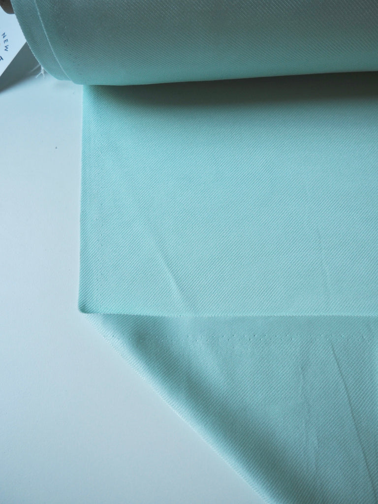 Mint Viscose Satin Twill Jersey