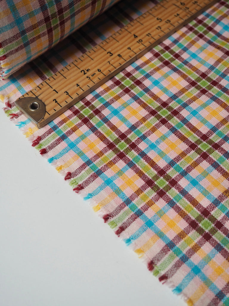 Summertime Plaid Linen