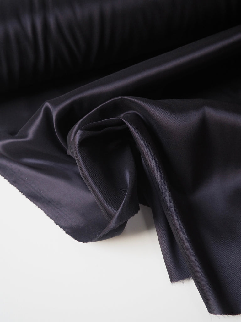 Petrol Viscose/Acetate Twill Lining