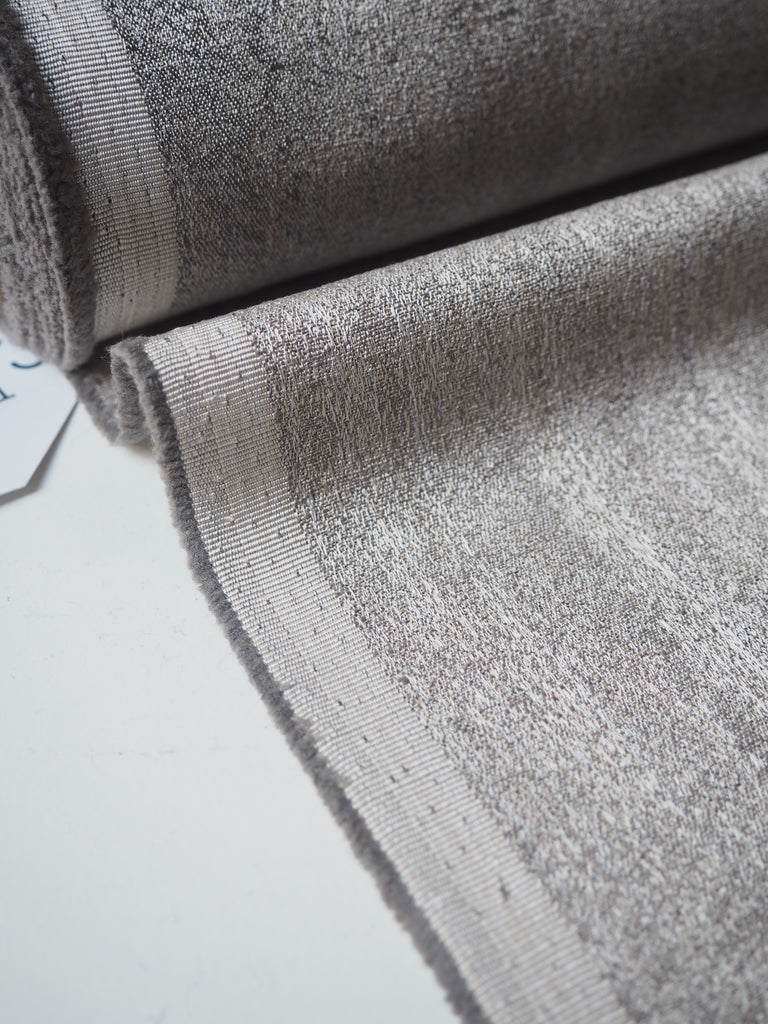 Silver + Grey Marl Jacquard