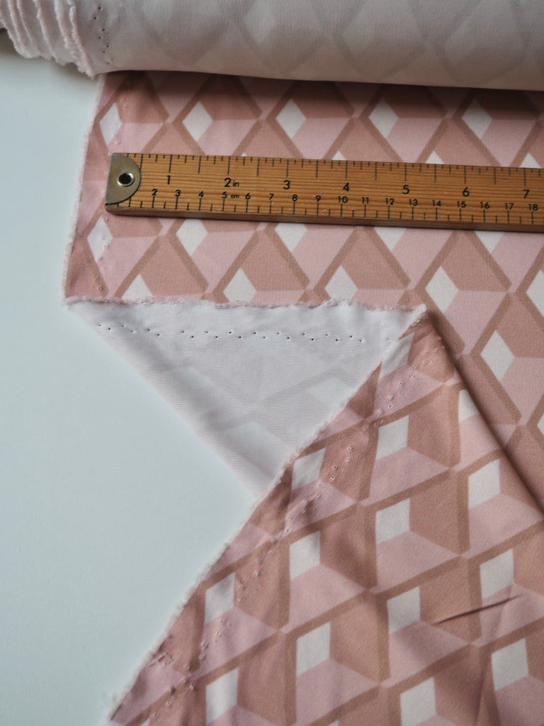 Pink Diamond Viscose Jersey