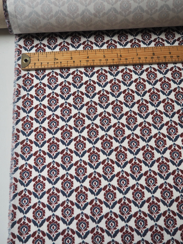 Liberty Red Beyoglu Cotton Twill