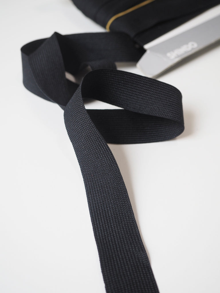 Shindo Black Braided Tape 22mm