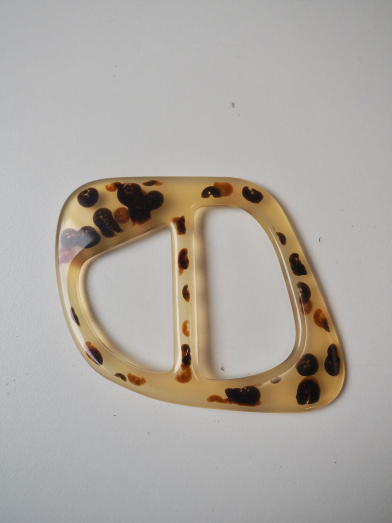 Organic Pattern Yellow + Brown Slider 5cm