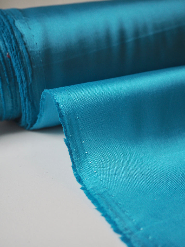 Lapis Lazuli Stretch Acetate Satin Twill Lining