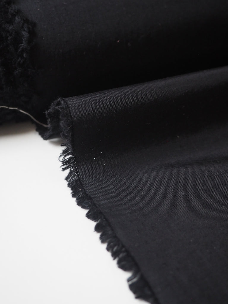 Black Wool/Nylon