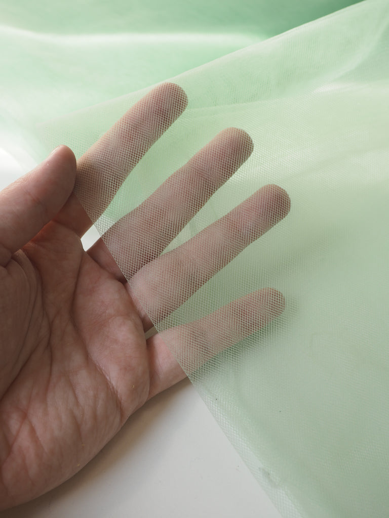 Spearmint Extra Wide Tulle